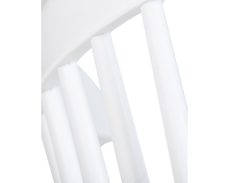 Купить Стул обеденный DOBRIN THEO (ножки светлый бук, цвет белый (W-02)) пластик белый/натуральный, фото 11