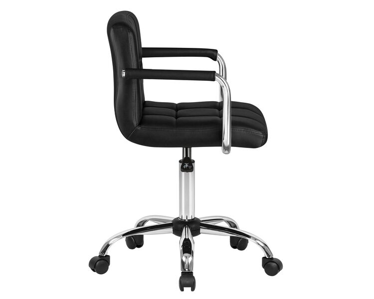 Купить Офисное кресло для персонала DOBRIN TERRY (чёрный) черный/хром, фото 3