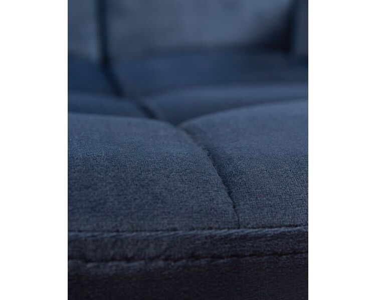 Купить Офисное кресло для персонала DOBRIN TERRY (синий велюр (MJ9-117)) синий/хром, фото 9