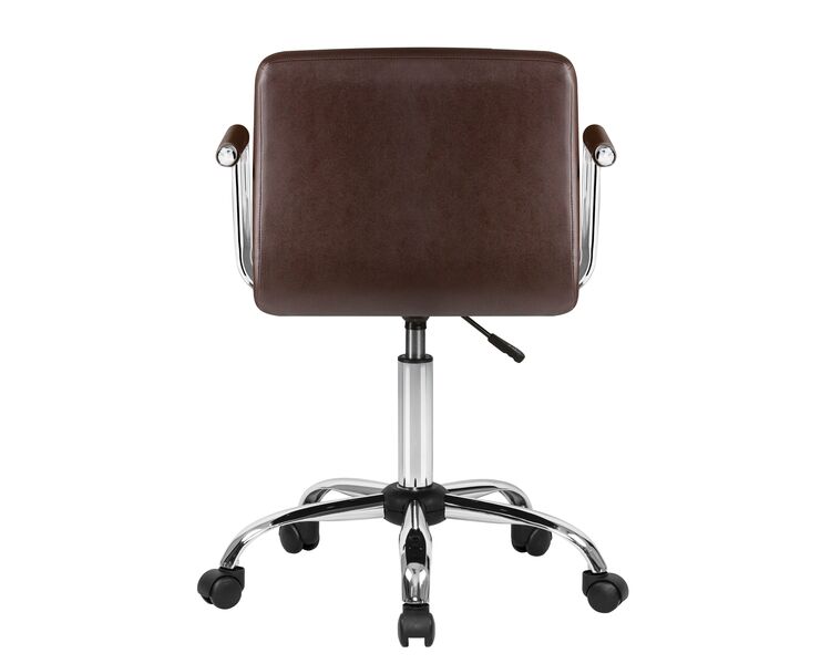 Купить Офисное кресло для персонала DOBRIN TERRY (коричневый) коричневый/хром, фото 5