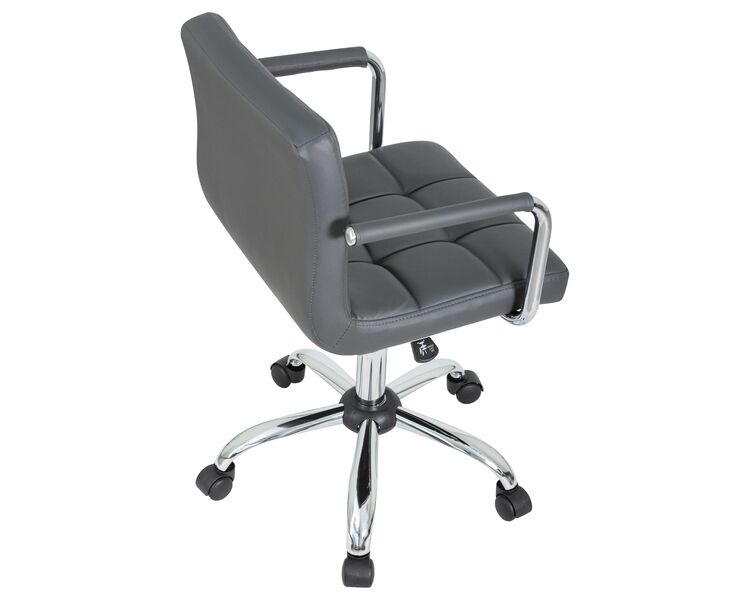 Купить Офисное кресло для персонала DOBRIN TERRY (серый) серый/хром, фото 7