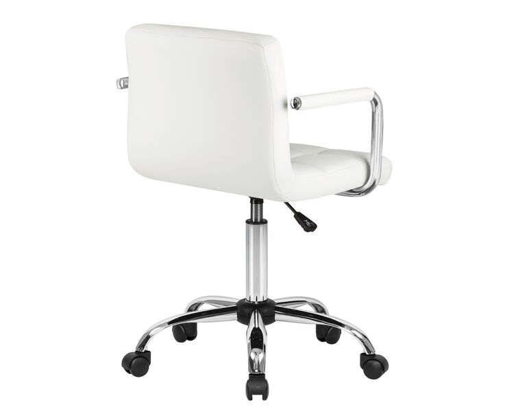 Купить Офисное кресло для персонала DOBRIN TERRY (белый) белый/хром, фото 4