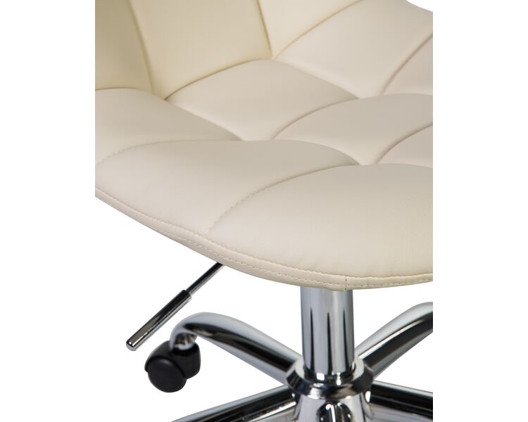 Купить Офисное кресло для персонала DOBRIN MONTY (кремовый) кремовый/хром, фото 10