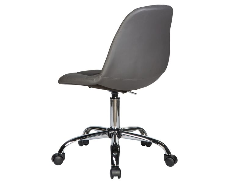 Купить Офисное кресло для персонала DOBRIN MONTY (серый) серый/хром, фото 4
