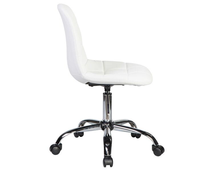 Купить Офисное кресло для персонала DOBRIN MONTY (белый) белый/хром, фото 3