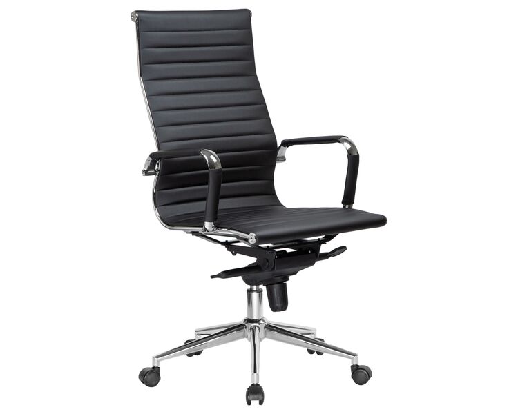 Купить Офисное кресло для руководителей DOBRIN CLARK (чёрный) черный/хром, фото 2