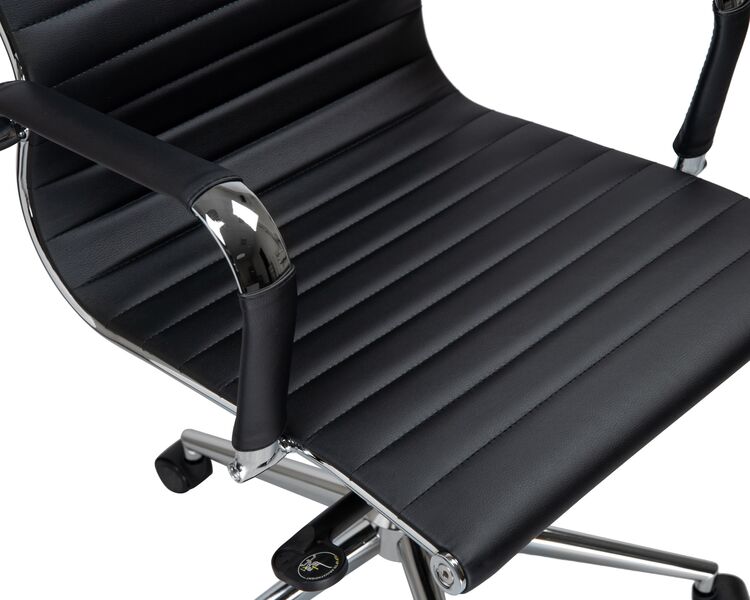 Купить Офисное кресло для руководителей DOBRIN CLARK (чёрный) черный/хром, фото 8
