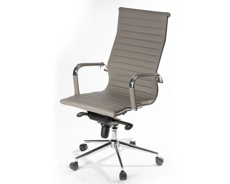 Купить Офисное кресло для руководителей DOBRIN CLARK (серый) серый/хром, фото 7