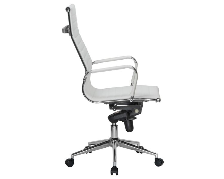 Купить Офисное кресло для руководителей DOBRIN CLARK (белый) белый/хром, фото 3