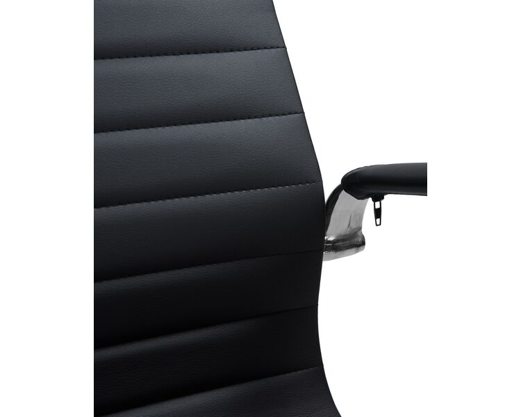 Купить Офисное кресло для посетителей DOBRIN CODY (чёрный) черный/хром, фото 9