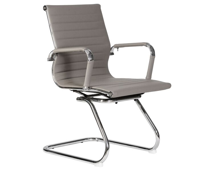 Купить Офисное кресло для посетителей DOBRIN CODY (серый) серый/хром, фото 2