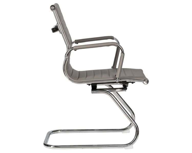 Купить Офисное кресло для посетителей DOBRIN CODY (серый) серый/хром, фото 3