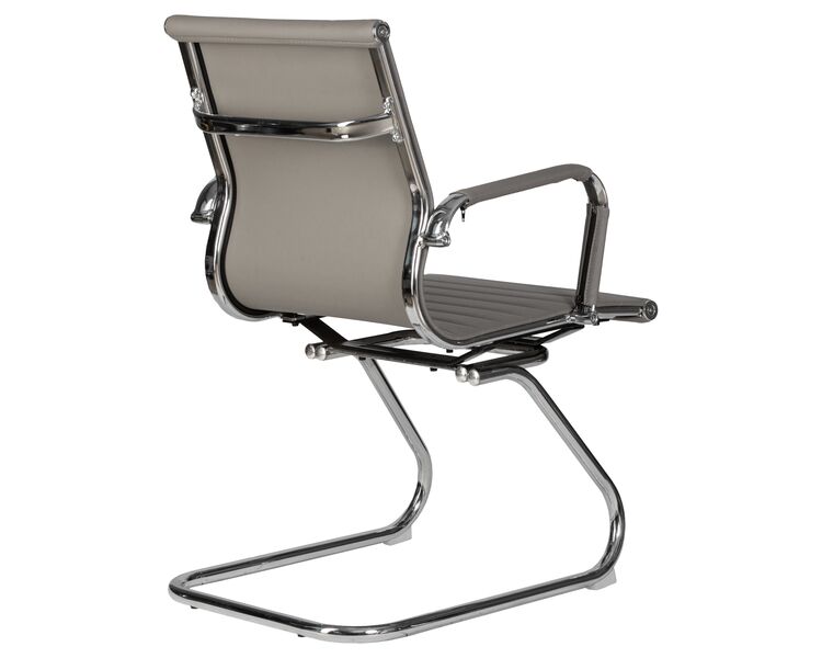 Купить Офисное кресло для посетителей DOBRIN CODY (серый) серый/хром, фото 4