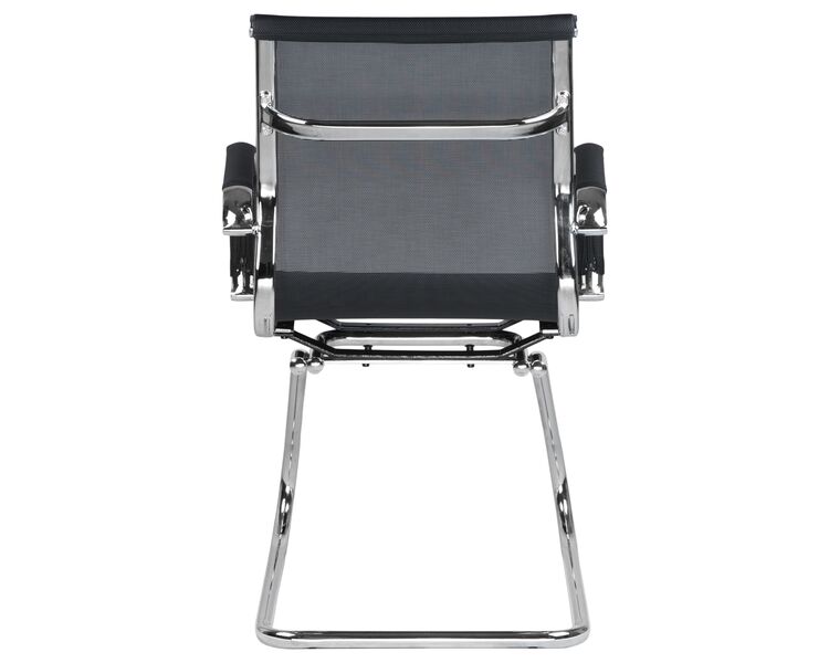 Купить Офисное кресло для посетителей DOBRIN CODY MESH (чёрный) черный/хром, фото 5