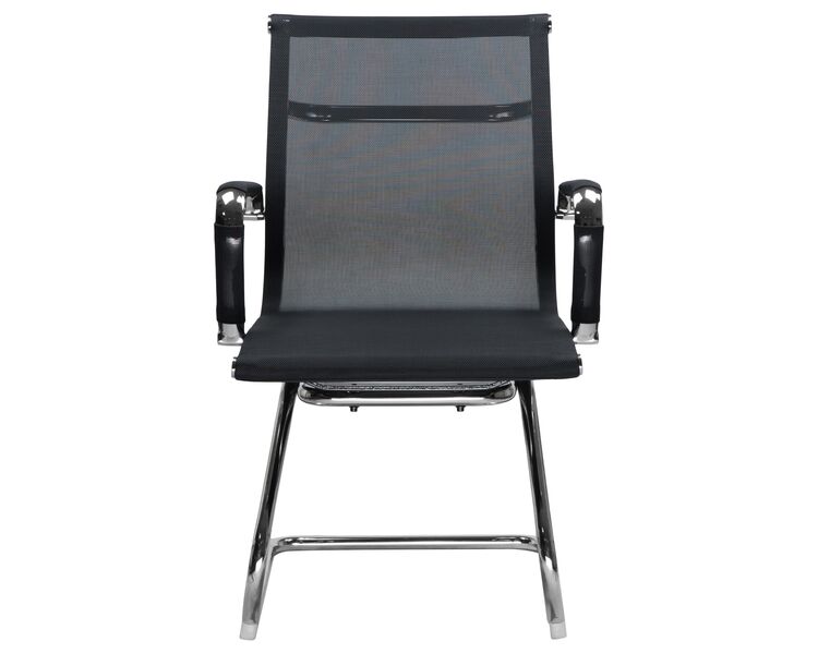 Купить Офисное кресло для посетителей DOBRIN CODY MESH (чёрный) черный/хром, фото 7