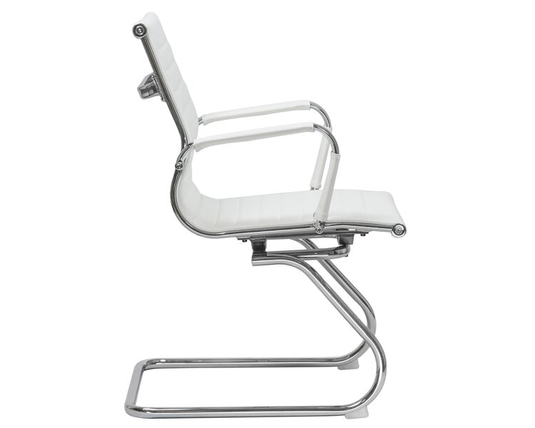 Купить Офисное кресло для посетителей DOBRIN CODY (белый) белый/хром, фото 3