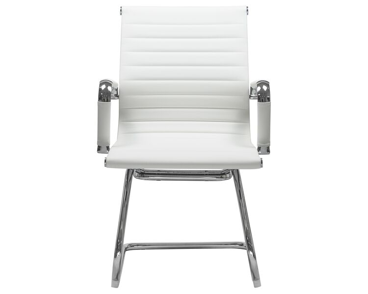 Купить Офисное кресло для посетителей DOBRIN CODY (белый) белый/хром, фото 6