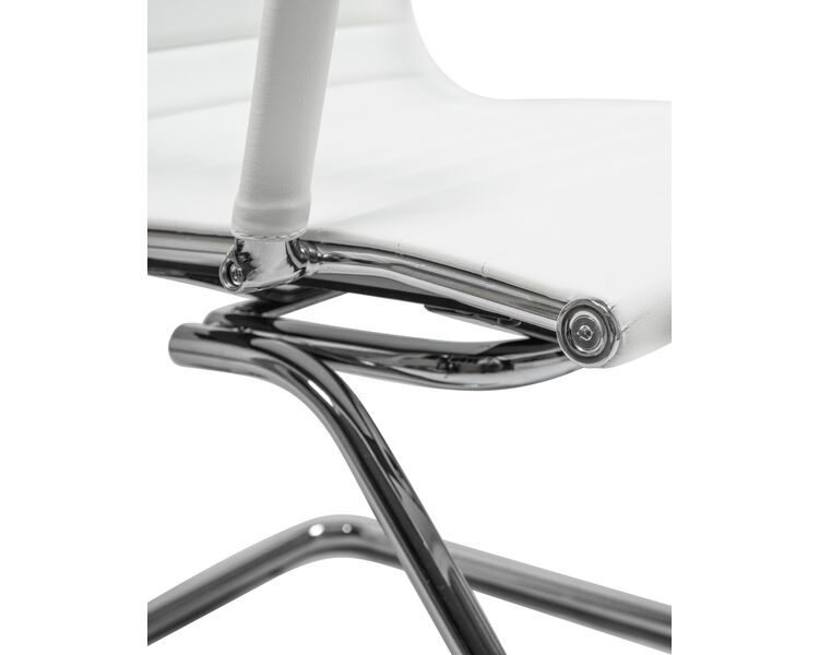 Купить Офисное кресло для посетителей DOBRIN CODY (белый) белый/хром, фото 7