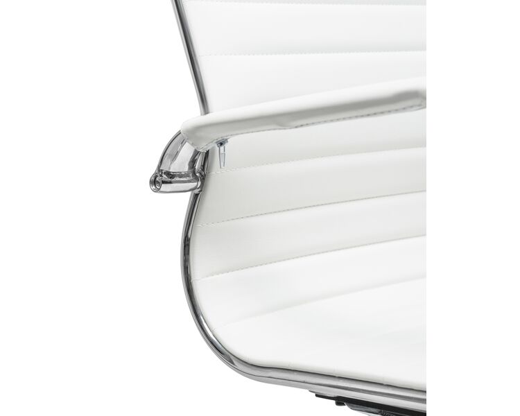 Купить Офисное кресло для посетителей DOBRIN CODY (белый) белый/хром, фото 9
