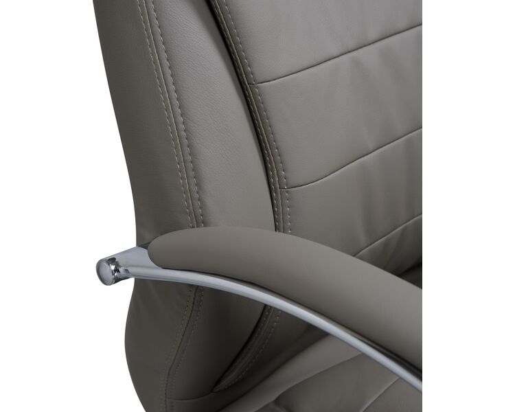 Купить Офисное кресло для руководителей DOBRIN LYNDON (серый) серый/хром, фото 9