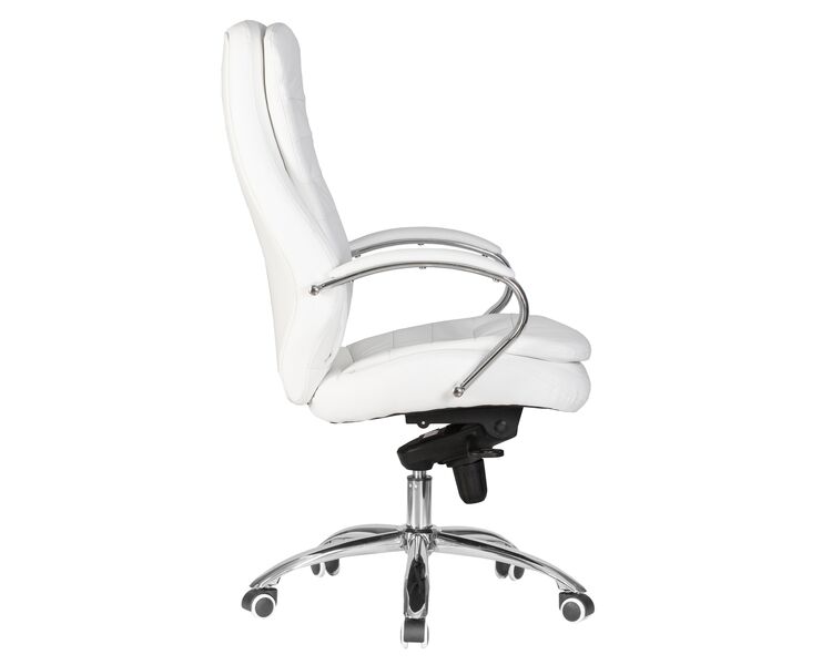 Купить Офисное кресло для руководителей DOBRIN LYNDON (белый) белый/хром, фото 3