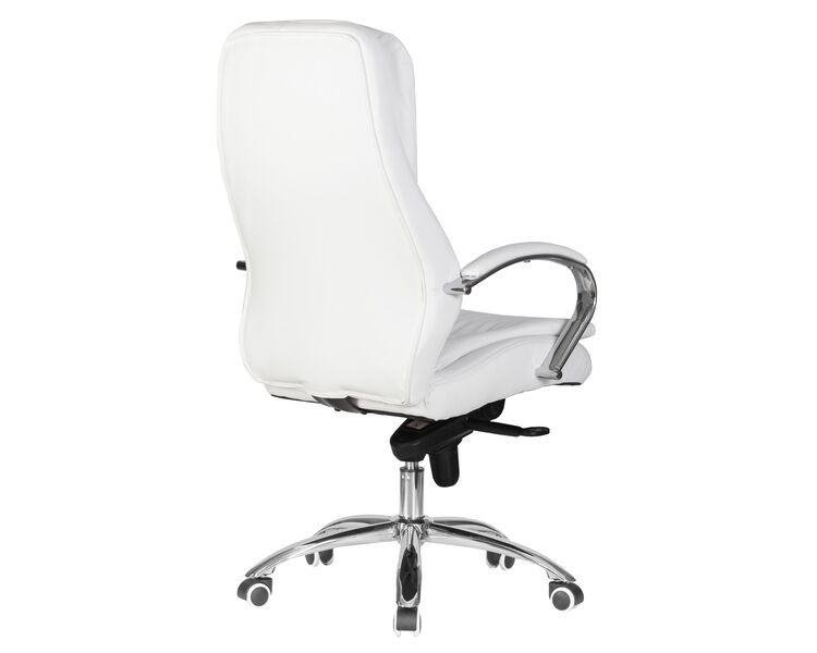 Купить Офисное кресло для руководителей DOBRIN LYNDON (белый) белый/хром, фото 4