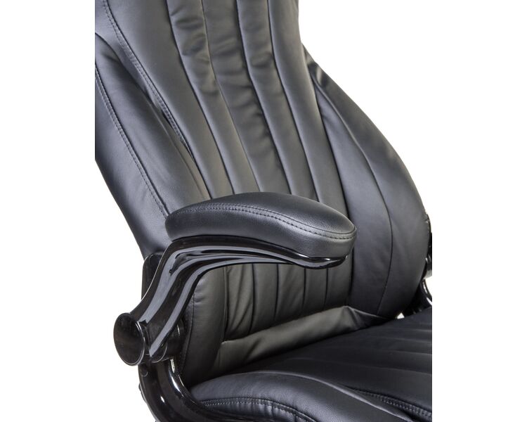 Купить Офисное кресло для руководителей DOBRIN WARREN (чёрный) черный/черный, фото 7