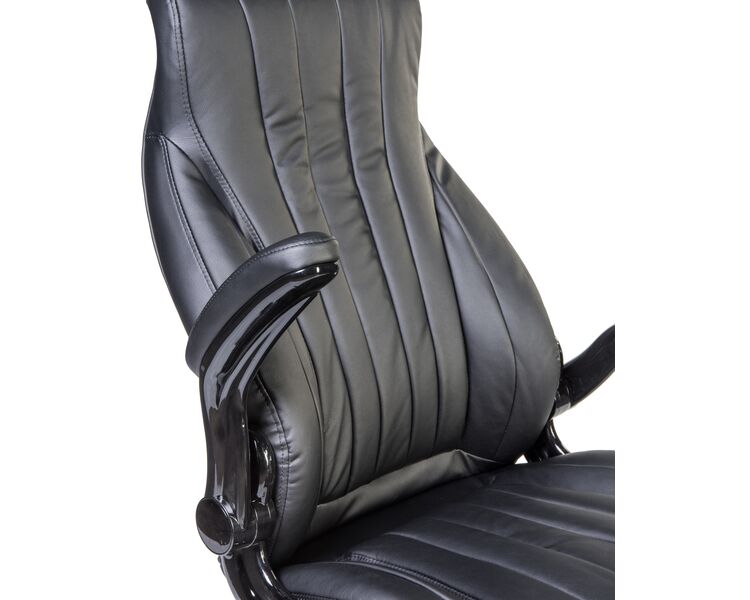 Купить Офисное кресло для руководителей DOBRIN WARREN (чёрный) черный/черный, фото 8