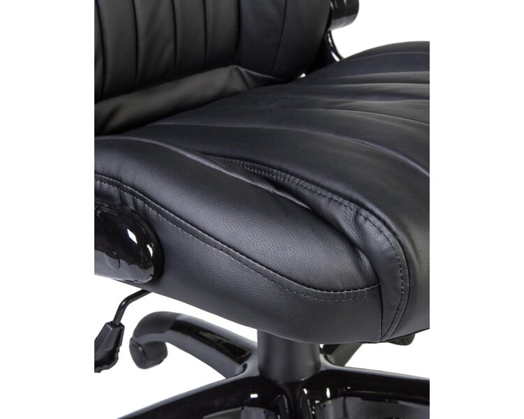 Купить Офисное кресло для руководителей DOBRIN WARREN (чёрный) черный/черный, фото 10