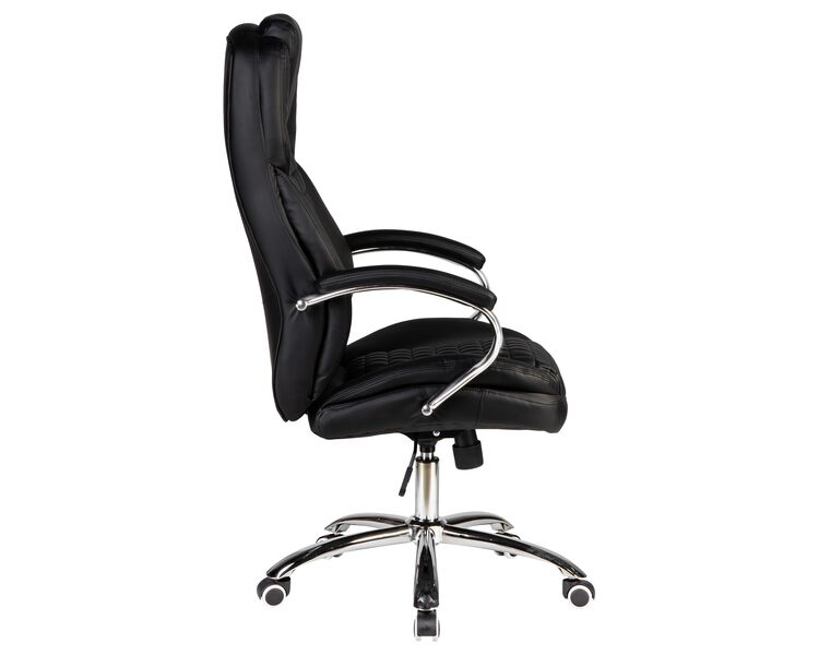 Купить Офисное кресло для руководителей DOBRIN CHESTER (чёрный) черный/хром, фото 2