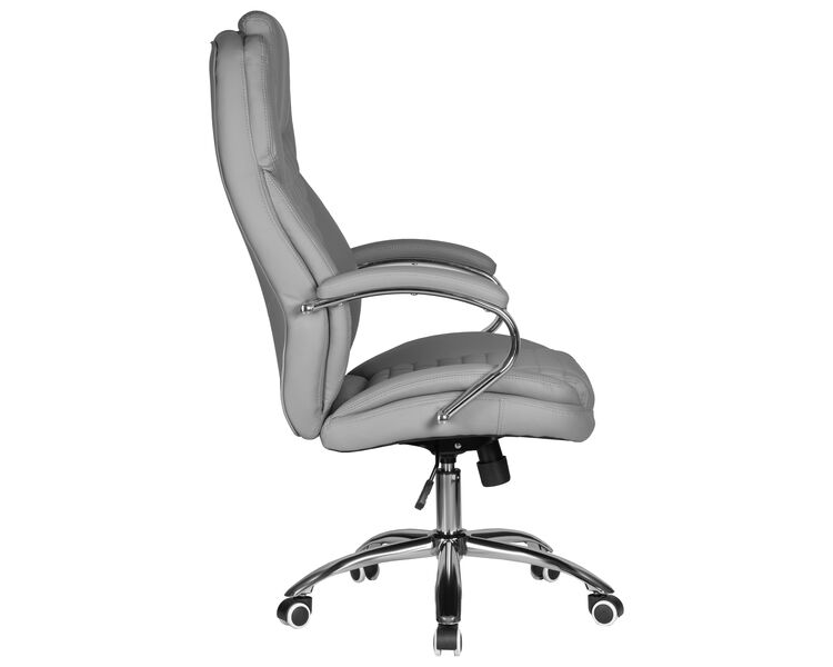 Купить Офисное кресло для руководителей DOBRIN CHESTER (серый) серый/хром, фото 3