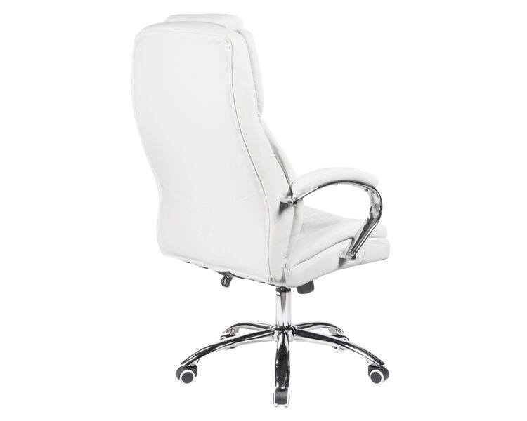 Купить Офисное кресло для руководителей DOBRIN CHESTER (белый) белый/хром, фото 3