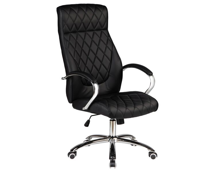 Купить Офисное кресло для руководителей DOBRIN BENJAMIN (чёрный) черный/хром, фото 2