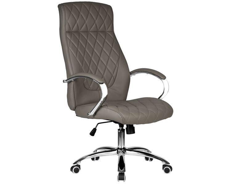 Купить Офисное кресло для руководителей DOBRIN BENJAMIN (серый) серый/хром, фото 2