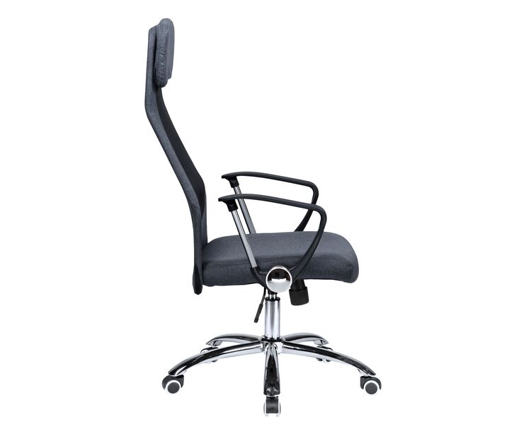 Купить Офисное кресло для персонала DOBRIN PIERCE (серый) черный/хром, фото 3