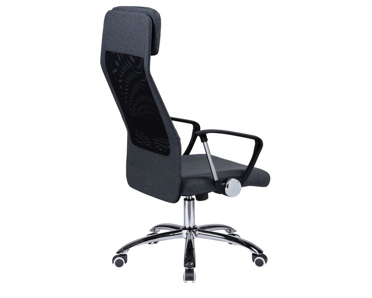 Купить Офисное кресло для персонала DOBRIN PIERCE (серый) черный/хром, фото 4