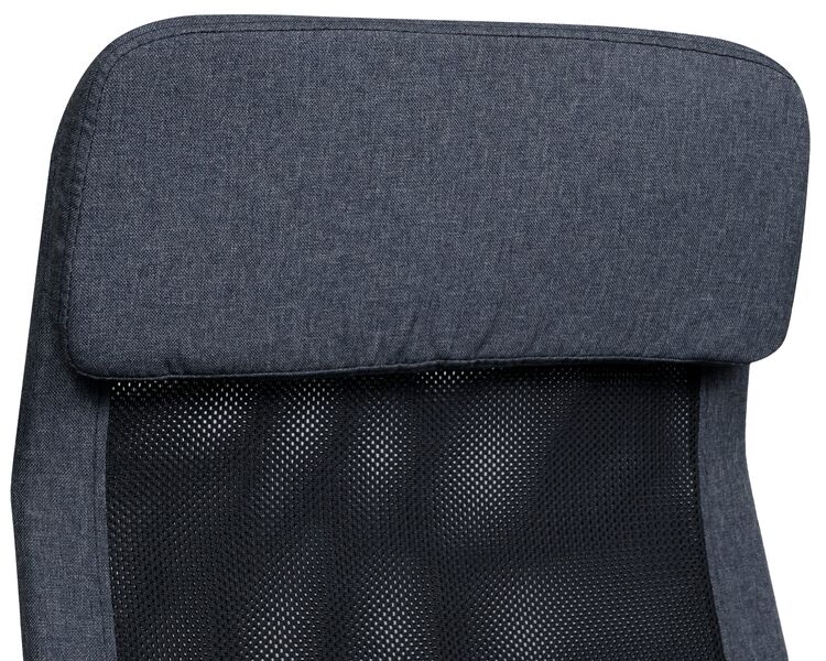Купить Офисное кресло для персонала DOBRIN PIERCE (серый) черный/хром, фото 10