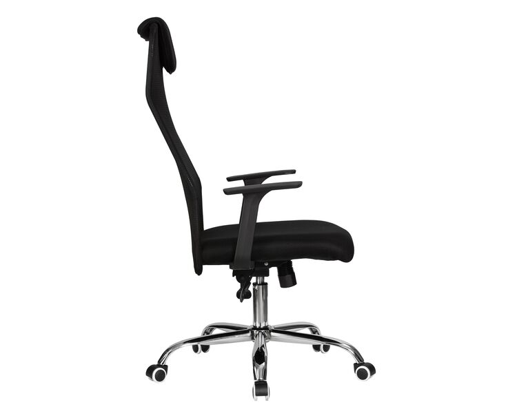Купить Офисное кресло для персонала DOBRIN WILSON (чёрный) черный/хром, фото 3