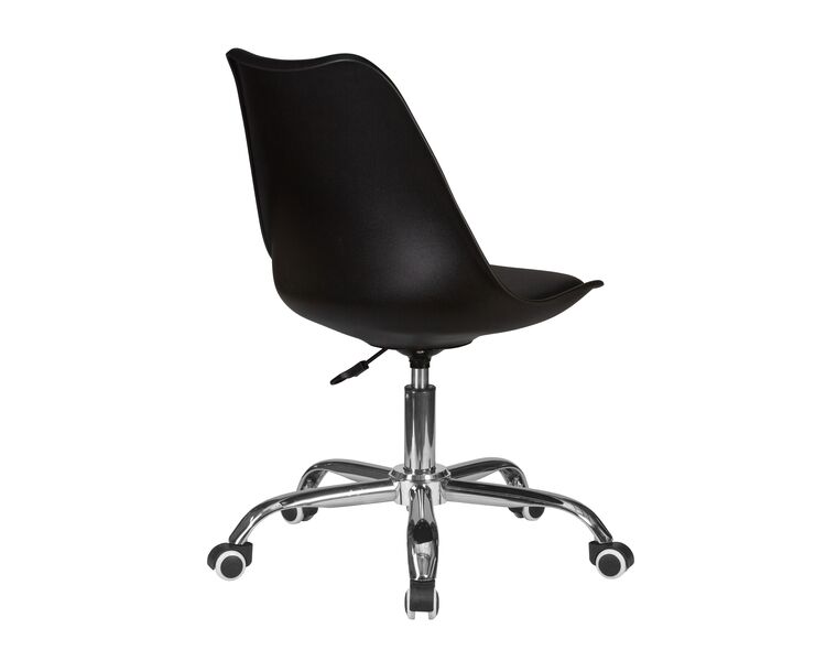 Купить Офисное кресло для персонала DOBRIN MICKEY (чёрный) черный/хром, фото 4