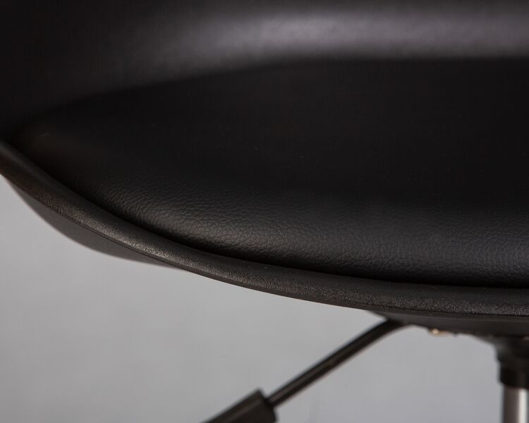 Купить Офисное кресло для персонала DOBRIN MICKEY (чёрный) черный/хром, фото 8