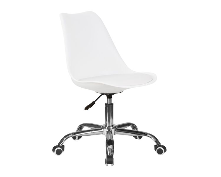 Купить Офисное кресло для персонала DOBRIN MICKEY (белый) белый/хром, фото 2