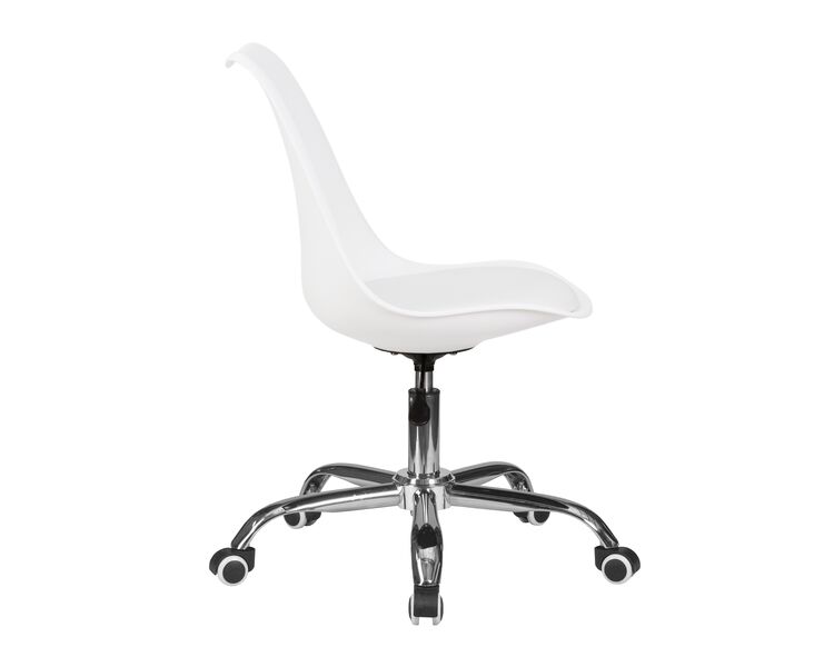 Купить Офисное кресло для персонала DOBRIN MICKEY (белый) белый/хром, фото 3