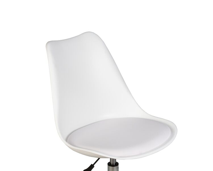 Купить Офисное кресло для персонала DOBRIN MICKEY (белый) белый/хром, фото 7