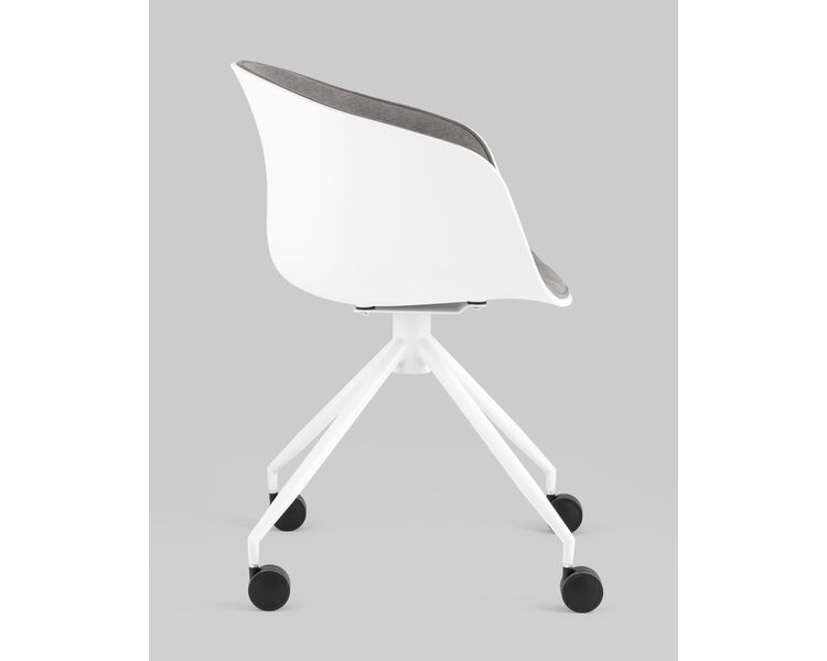 Купить Кресло офисное LIBRA рогожка серый/черный, Цвет: серый, фото 6