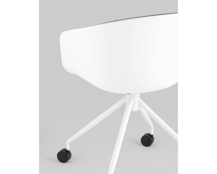 Купить Кресло офисное LIBRA рогожка серый/черный, Цвет: серый, фото 9