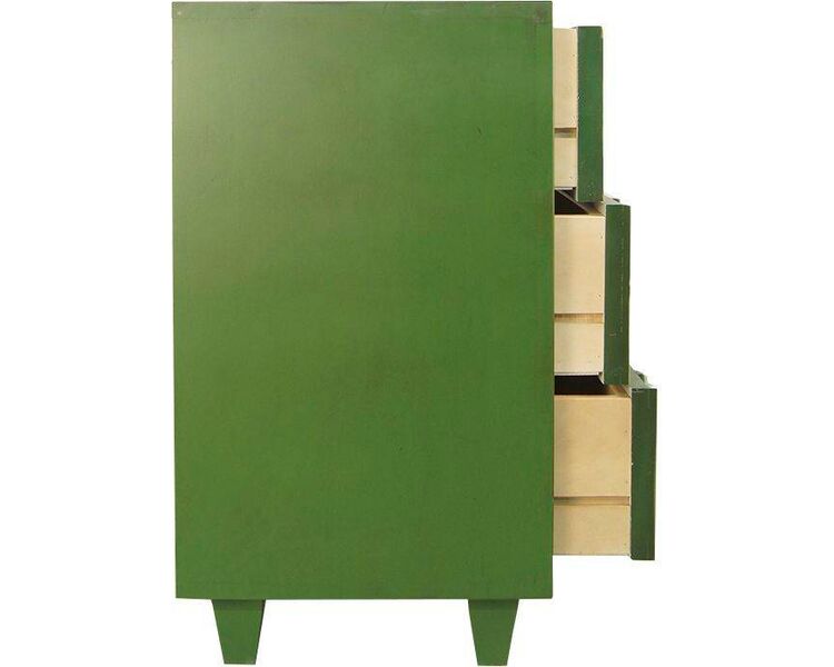 Купить Комод Emerald 3 ящика зеленый, Варианты цвета: зеленый, фото 5