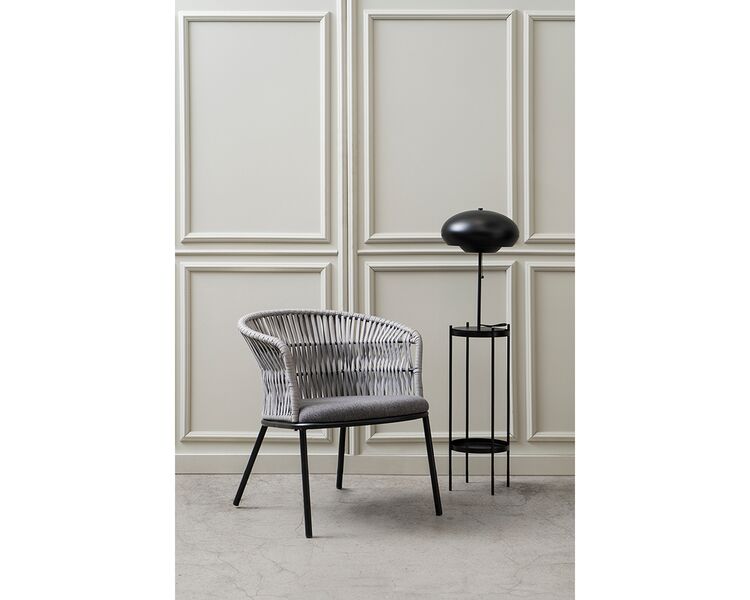 Купить Лаунж-кресло Haugen темно-серое/светло-серое, Цвет: темно-серый, фото 5