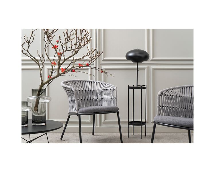 Купить Лаунж-кресло Haugen темно-серое/светло-серое, Цвет: темно-серый, фото 3