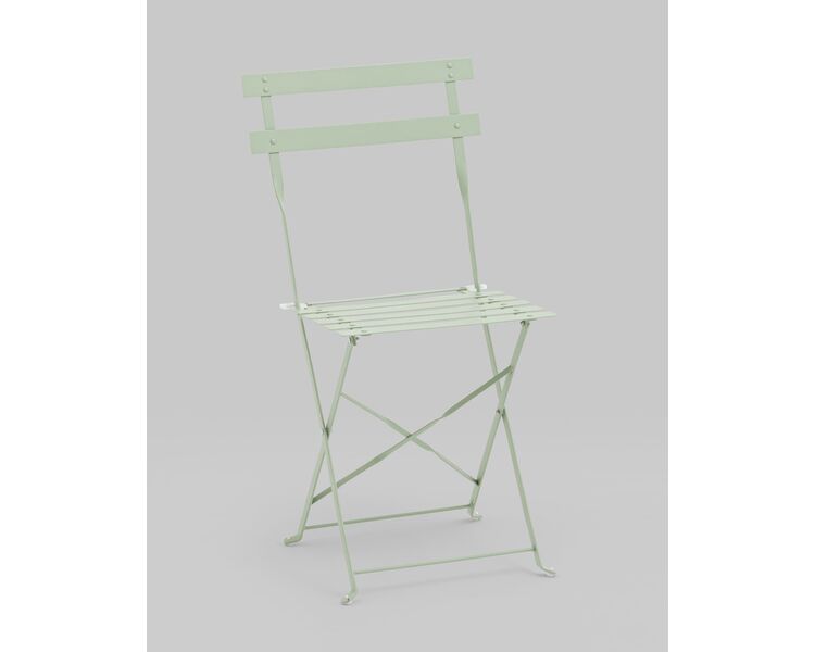 Купить Комплект стола и двух стульев Бистро светло-зеленый, Цвет: светло-зеленый, фото 9