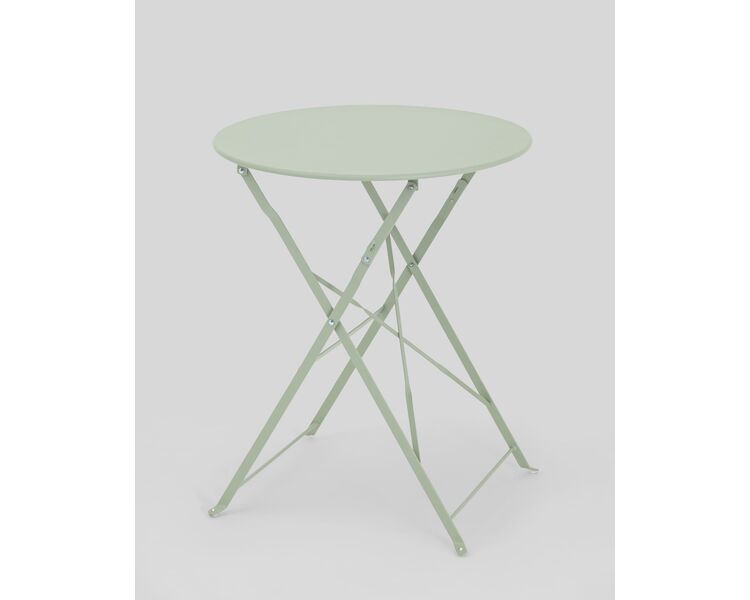 Купить Комплект стола и двух стульев Бистро светло-зеленый, Цвет: светло-зеленый, фото 6